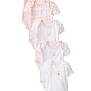 Burt's Bees onsies - set of 5