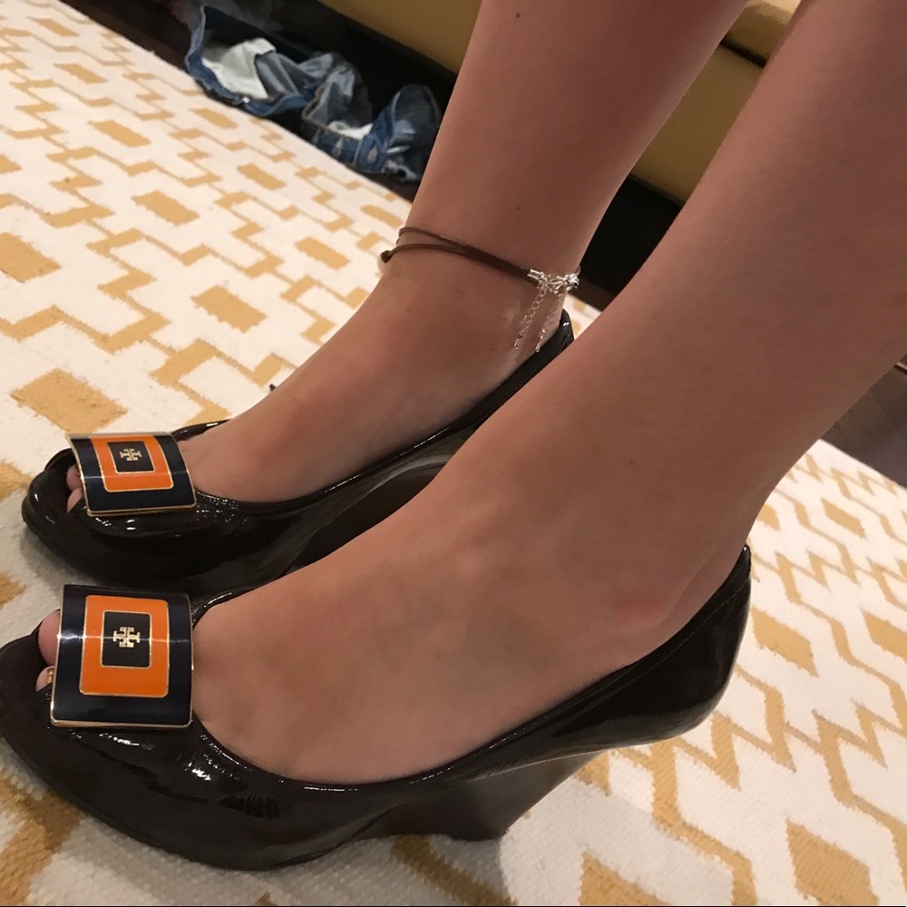 Tory burch  wedge shoes!