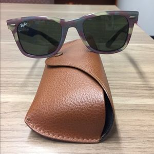 Camouflage Wayfarer Sunglasses