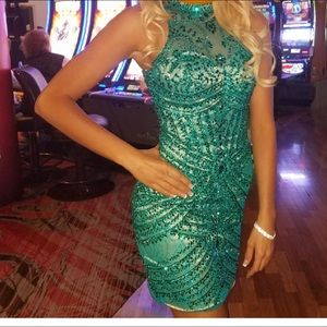 Sherri hill short pageant dress! Worn once!