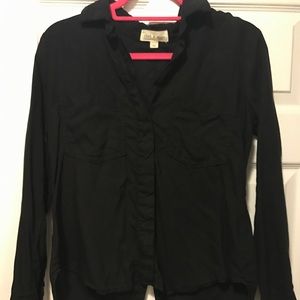 Black Tencel Shirt