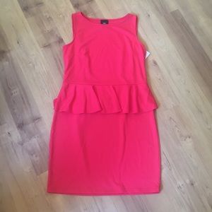 NWT Mossimo Peplum Dress