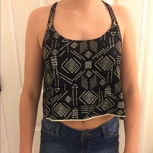 cropped tank top