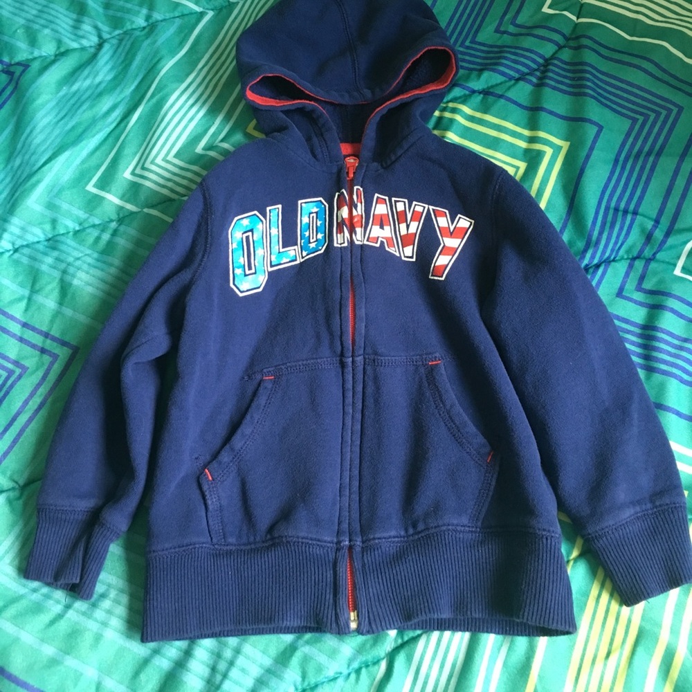 Old Navy Red White and Blue Boys 5T jacket.