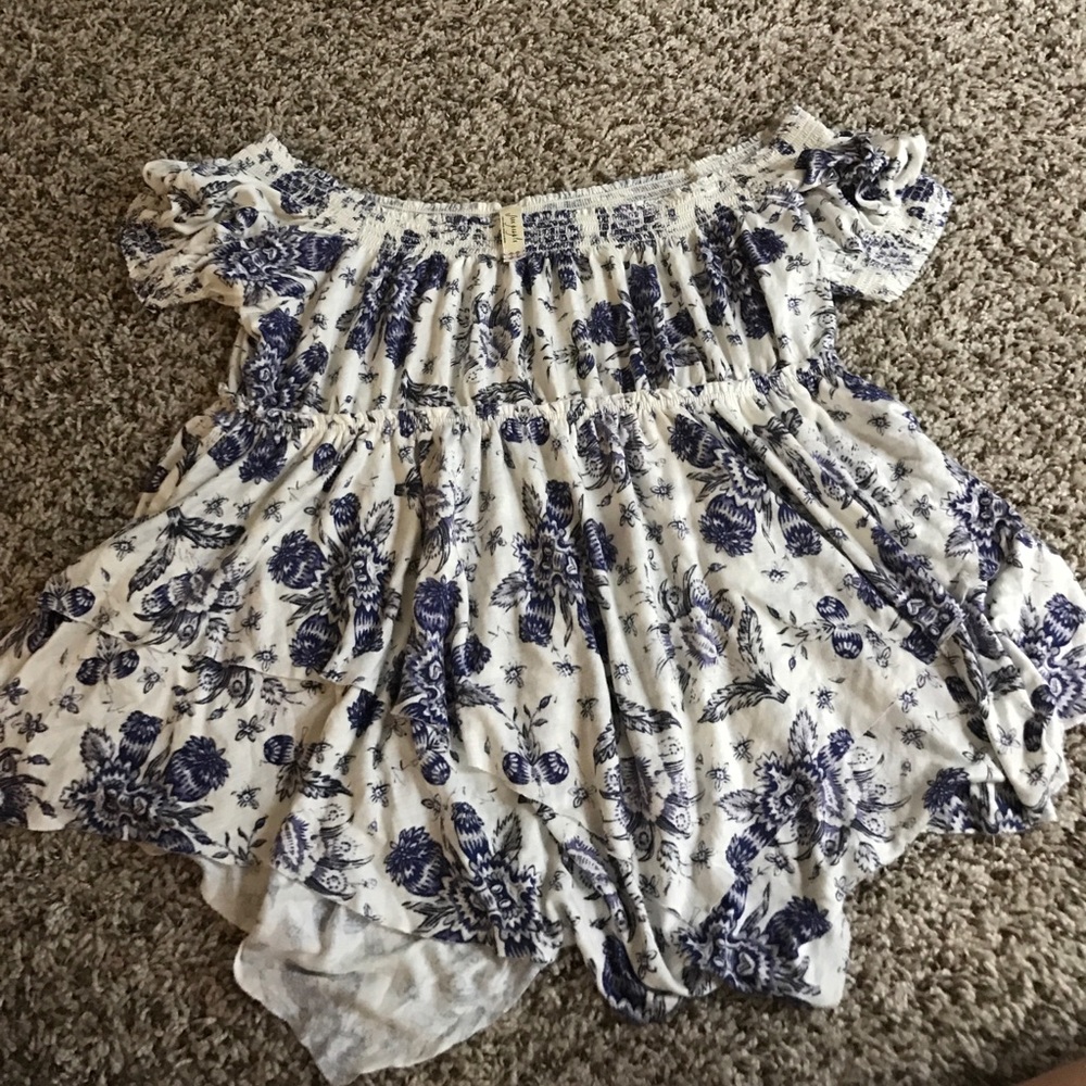 Free people off the shoulder top