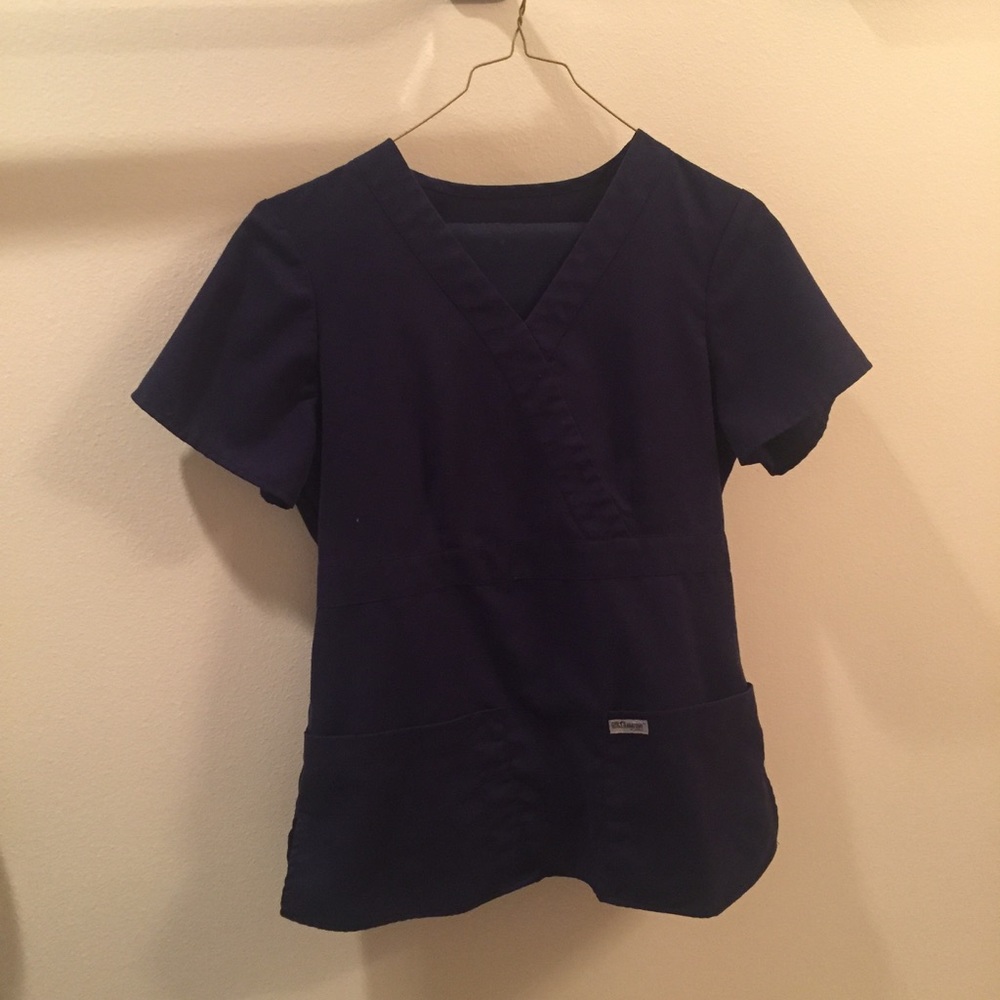 SET- grey's anatomy scrubs in navy blue