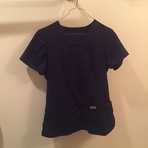 SET- grey's anatomy scrubs in navy blue