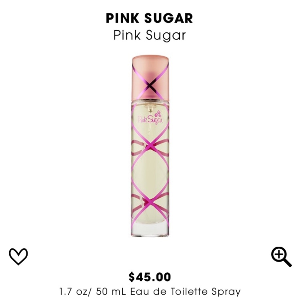 Pink sugar perfume