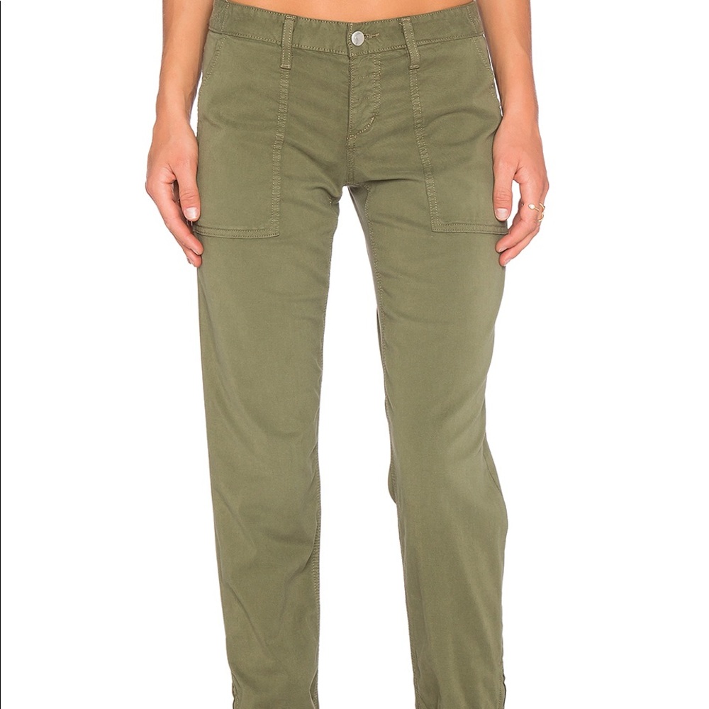 Joe's button fly joggers