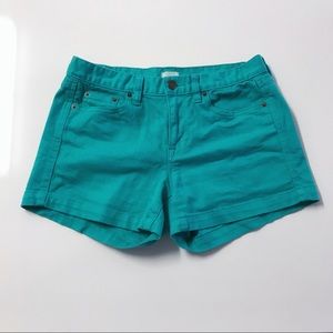 J. Crew Garment Dyed Denim Shorts