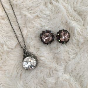 Sorrelli necklace & earring bundle