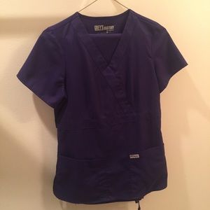 Greys anatomy by barco scrub SET in purple