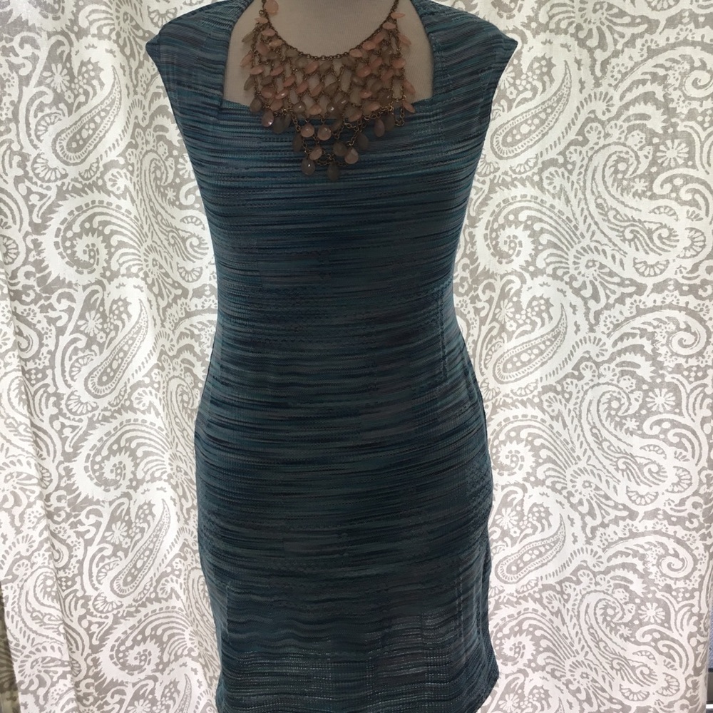 Blue dress