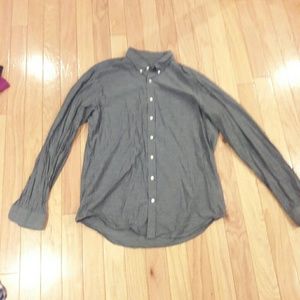 FINAL PRICE!  Dark Grey Button Down