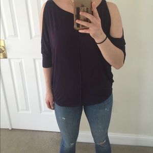 Michael Stars Cold Shoulder Top
