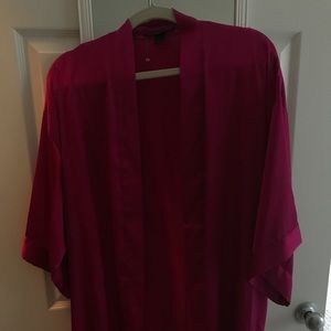 Victoria's Secret Hot Pink Robe