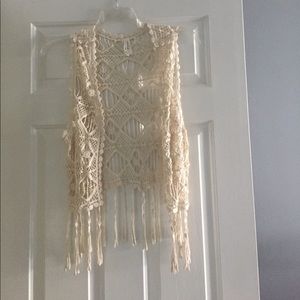 Crochet vest