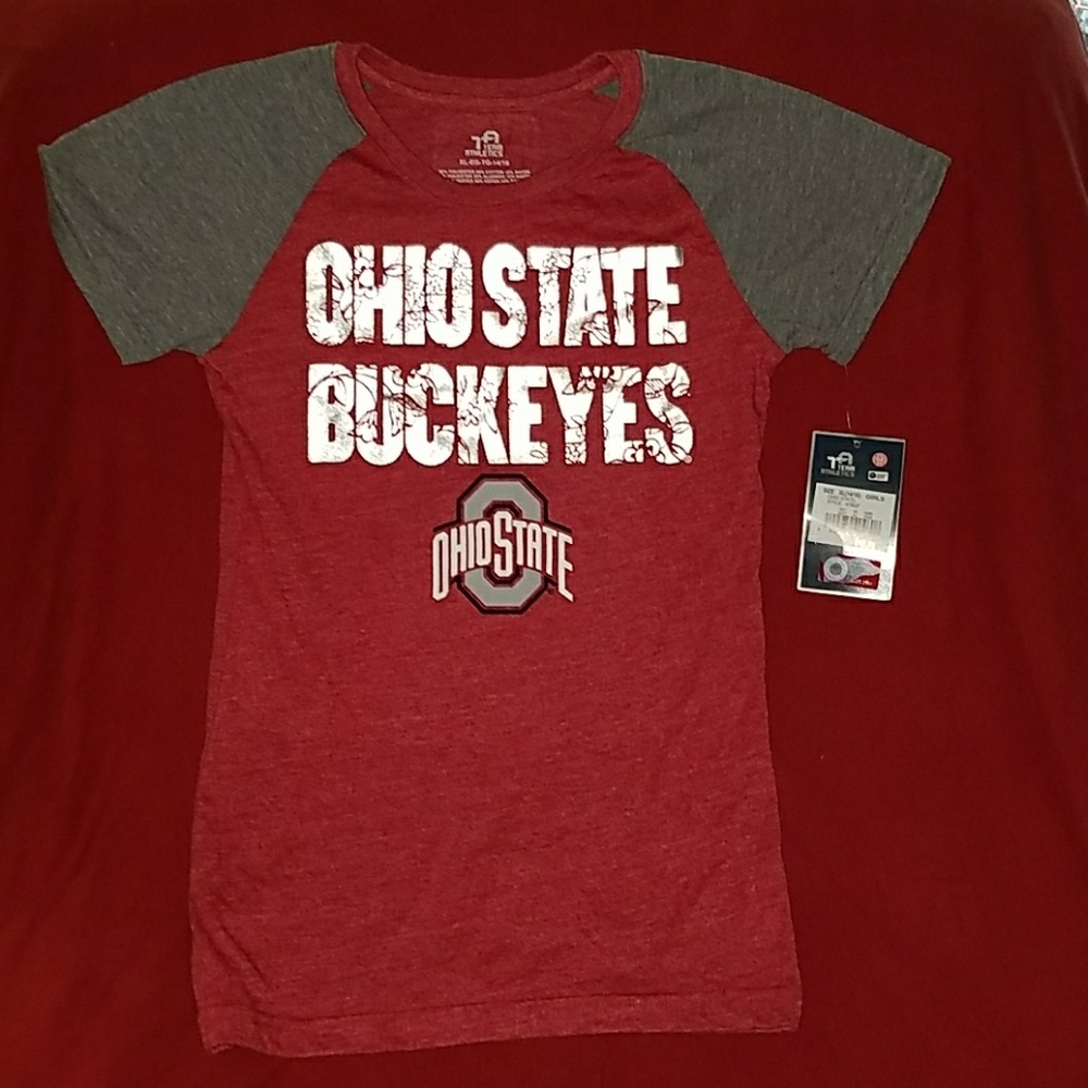 NWT Girls Ohio State Buckeyes Shirt