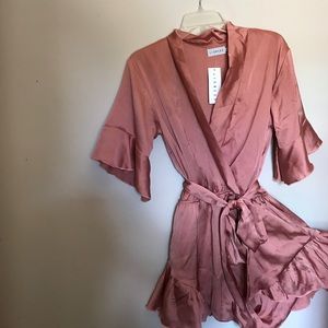 Silk Lioness Romper NWT