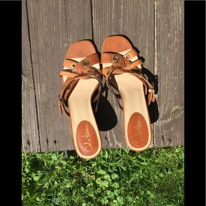 Leather sandals Cole Haan