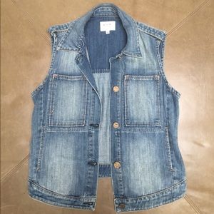 Denim vest