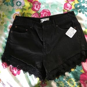 NWT Free People High Waisted Shorts