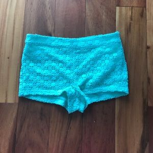 Forever 21 Laced Shorts