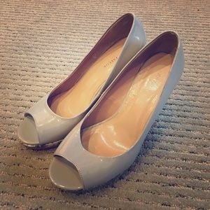 Peep toe wedges by Ann Taylor!