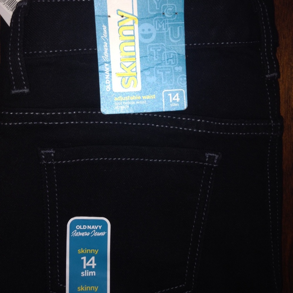 Girl's Black Skinny Jeans