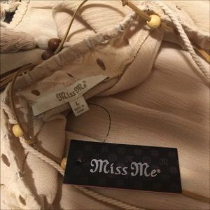 Miss me tan dress