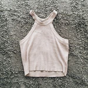 Brandy knit crop top