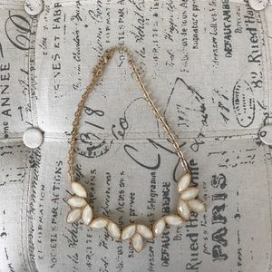 White bauble necklace
