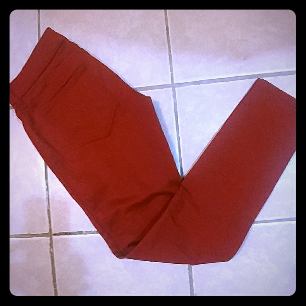Rock star red jeans!