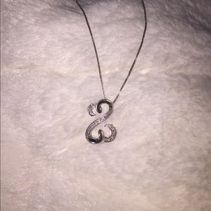 Open heart necklace
