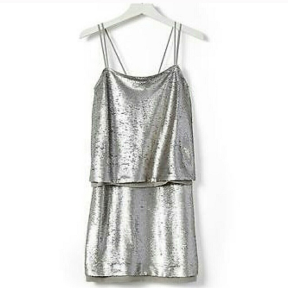 Banana Republic Strappy Sequined Dress!