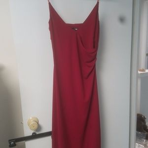 Slinky Red VaVa Voom Dress