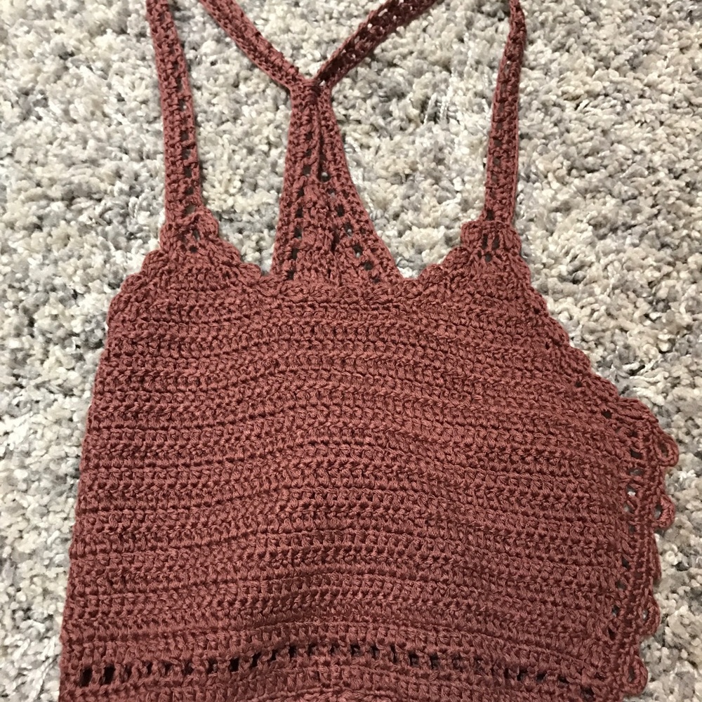Crochet Full Tilt Crop Top