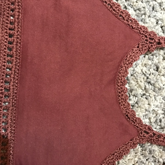 Crochet Full Tilt Crop Top - Picture 8 of 8