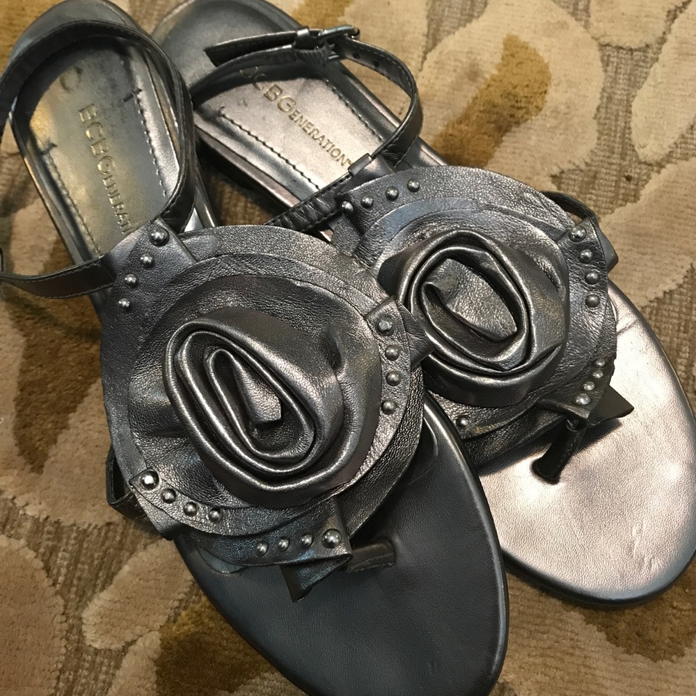 BCBG Rosette Sandals