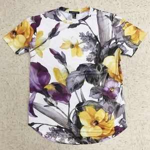 F21 Men's Floral T-shirt