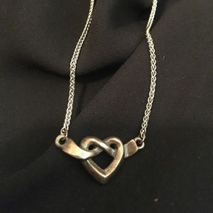 James Avery heart necklace