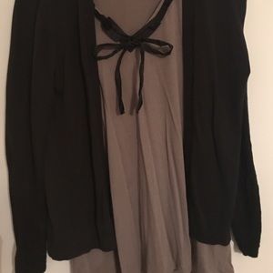 Old Navy/Gap Cardigan Tank Set Large