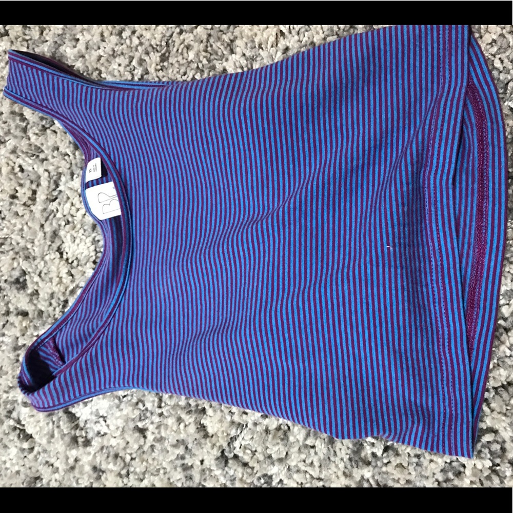 BP Nordstrom Striped Crop Top