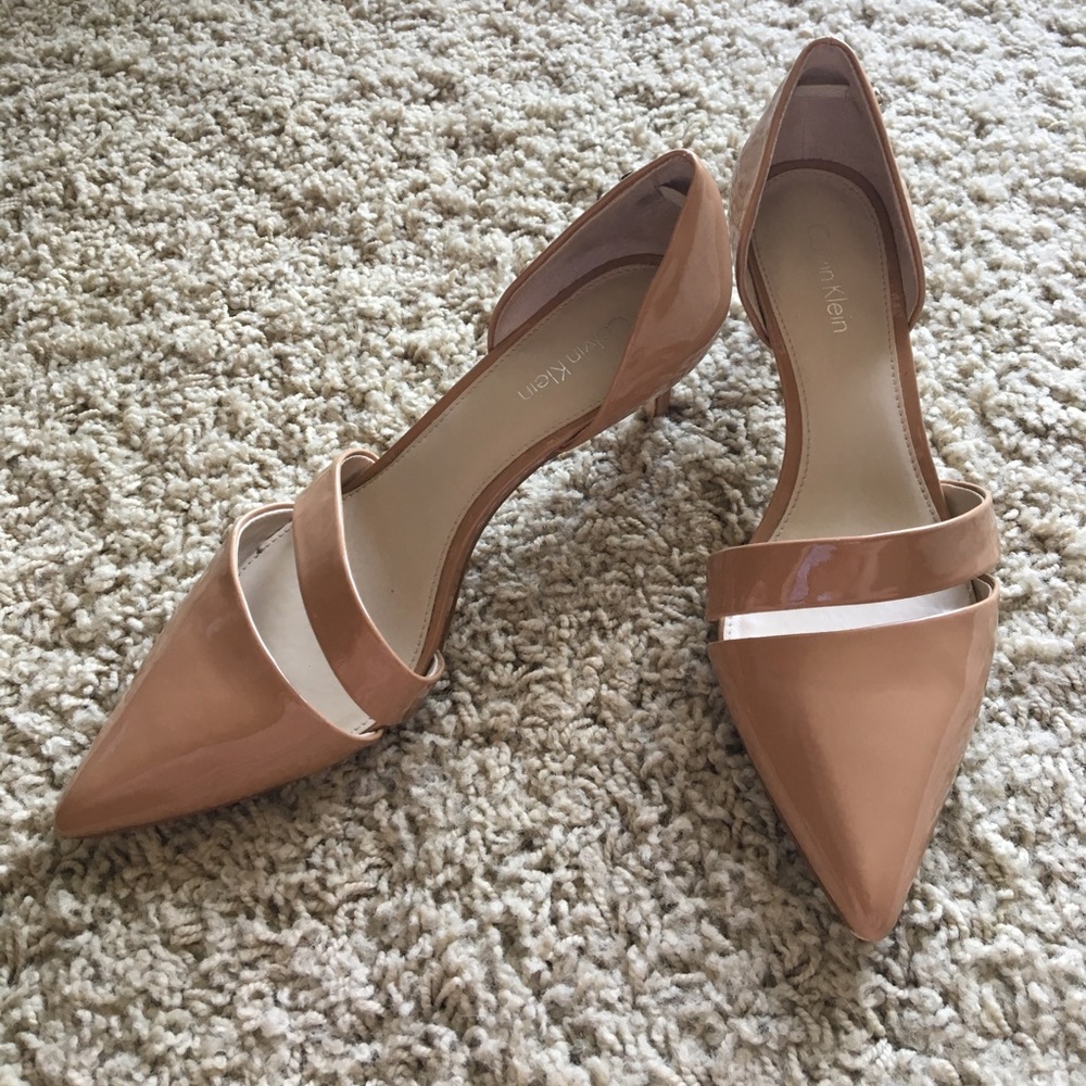 Calvin Klein pointy heels