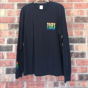 Black long sleeve Tyler's Shirt