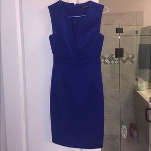 Royal blue Black Halo dress