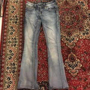 Boot cut rock revival jeans