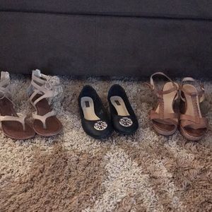 3 pair of shoes size 8.5 9