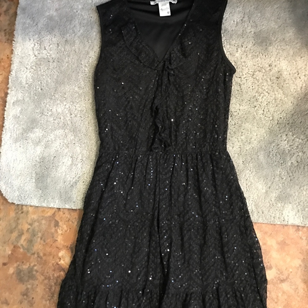 Black Sparkly Dress
