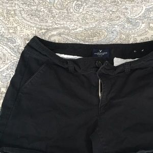 Black American eagle shorts!